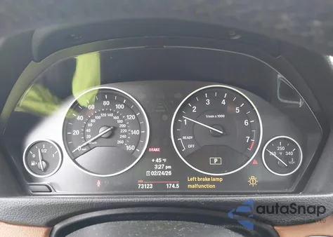 2013 BMW 328I xDrive from USA, damaged, VIN WBA3B5C55DF591728